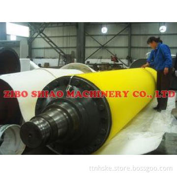 Cast Iron Press Rubber Roll Used for Press Section Dewateri